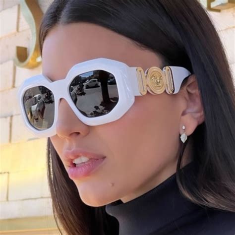 versace white sunglasses women|versace sunglasses women sunglass hut.